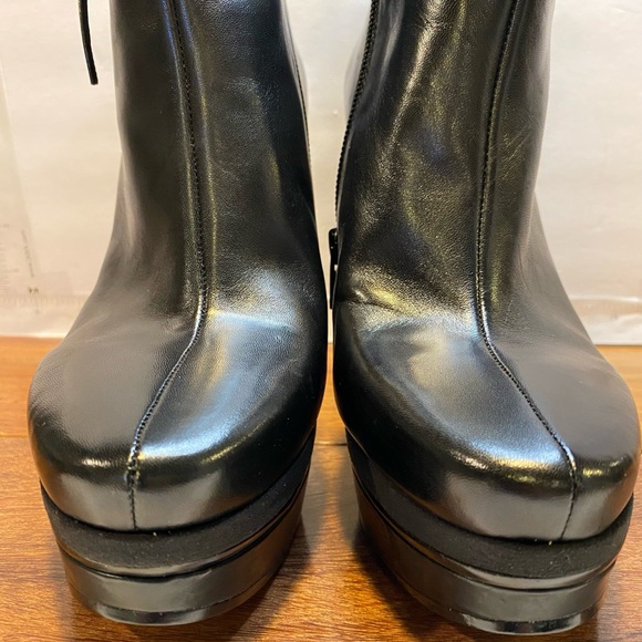 Nine West Platform Boot - Size 8.5M “Iverges” - 4”Heel. Black - Picture 3 of 12